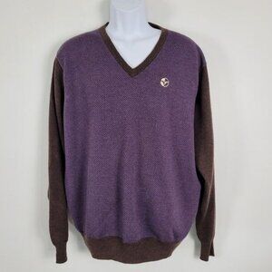 Peter Millar 100% Merino Wool Herringbone‎ Sweater XL